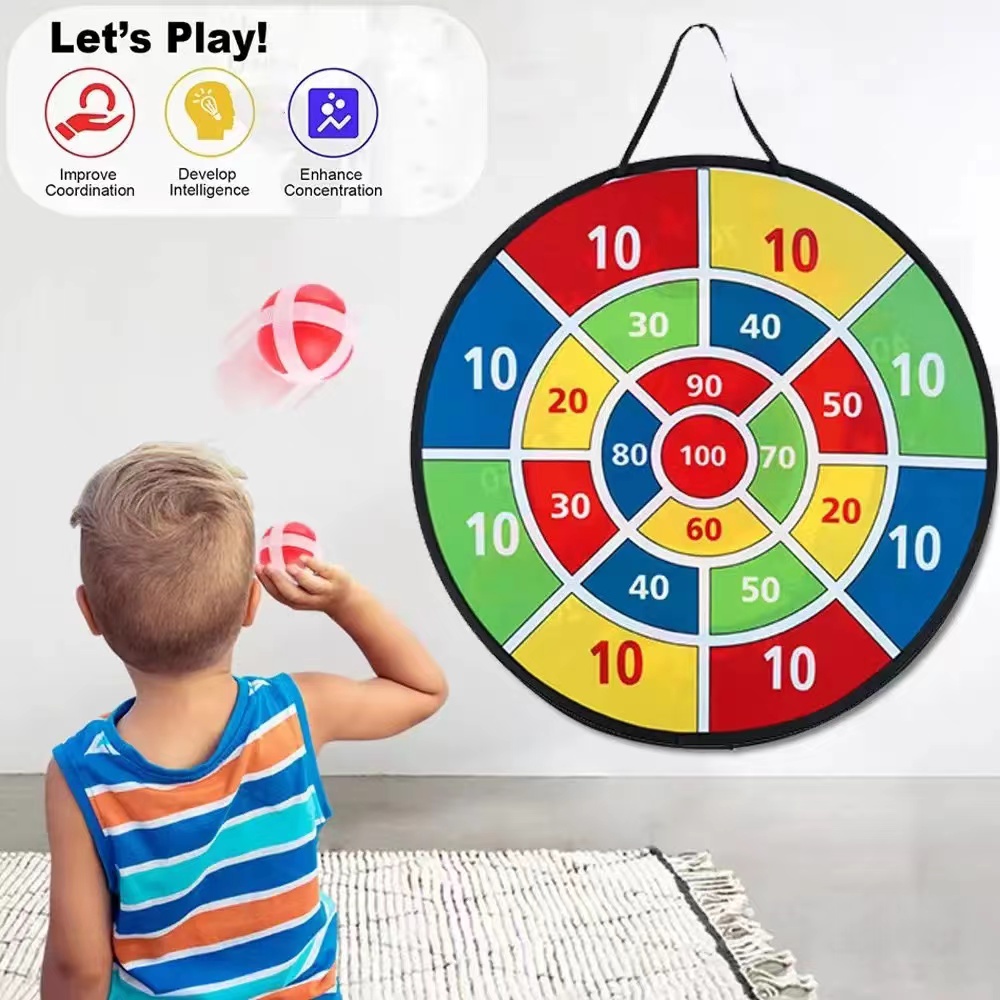 Outdoor Camping Games For Kids - Kinderen met kleverige bal 74CM groot