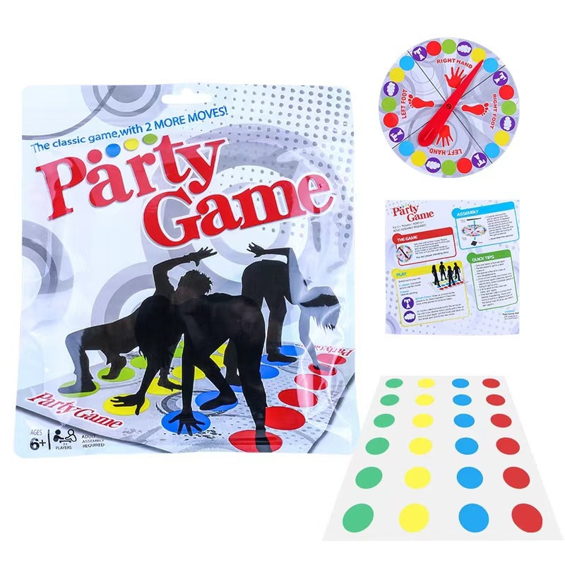 Outdoor Camping Games For Kids - Twister Party Game - Familie Indoor