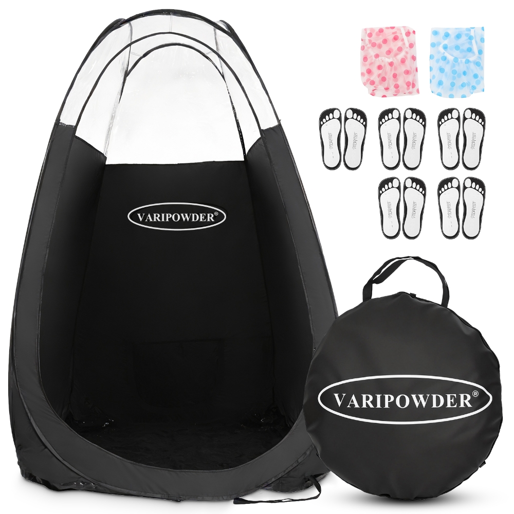 Outdoor Camping Toilet Tent - Zwarte Spray Tanning Tent, Draagbare Buiten