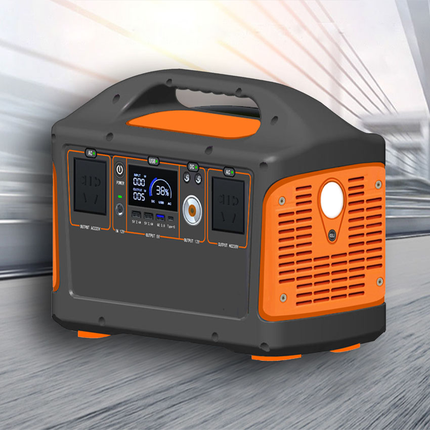 Portable Power Station - All-in-one draagbare energieopslagstation 600W Lifepo4 lithium