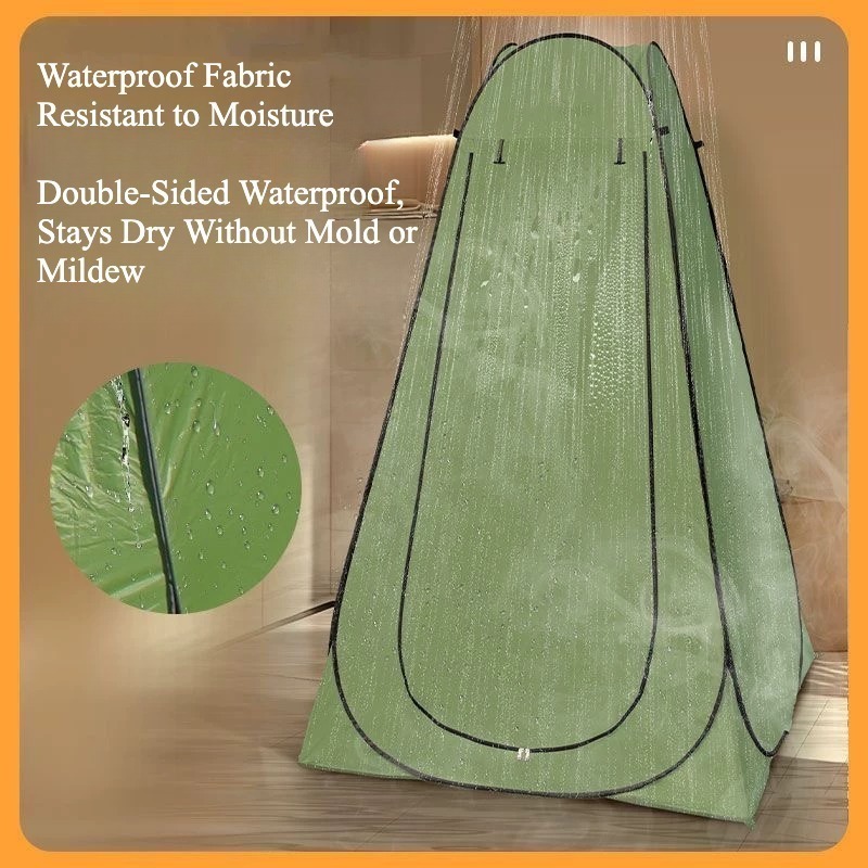 Outdoor Camping Toilet Tent - Geüpgradede draagbare opklapbare douchetent 150x150x190cm, buiten