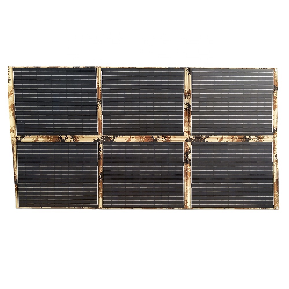 Portable Power Station - 350W flexibel monokristallijn zonnepaneel met 21%