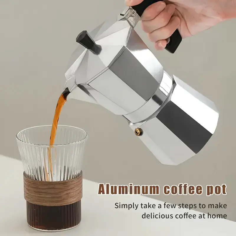 Outdoor Camping Items - Klassieke aluminium moka pot 50-300ML huishoudelijke