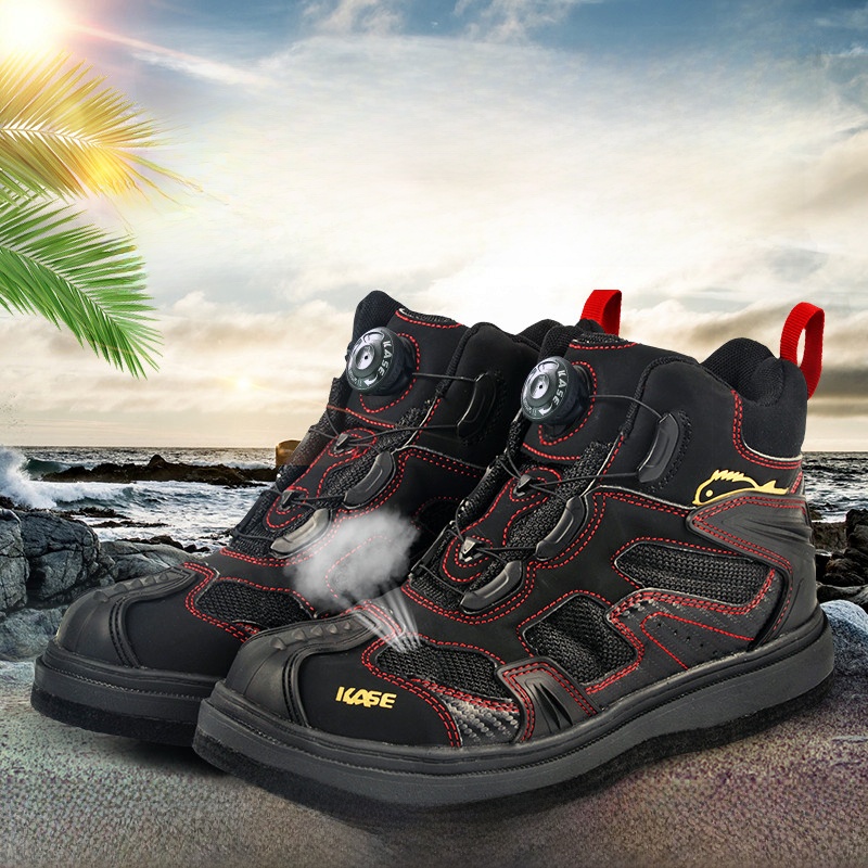 Outdoor Camping Gear Brands - Ultralichte waterdichte antislip vissersschoenen met bontbodem,