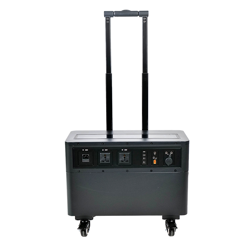 Portable Power Station - 2000W Draagbare Power Station 2304WH Trekstang
