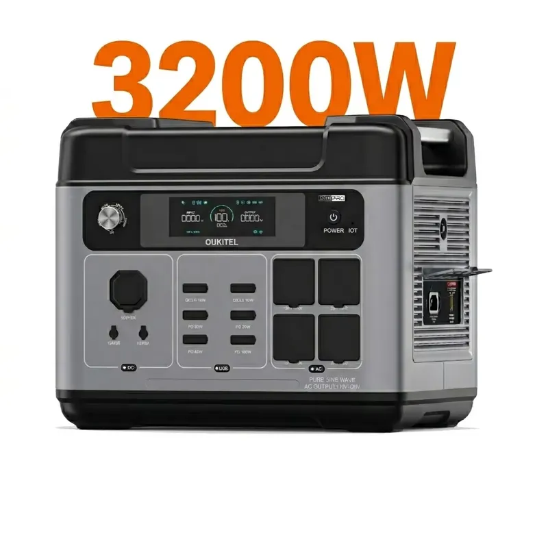 Portable Power Station - 2026OUKITEL P2001 PLUS voor 2048Wh LiFePO4
