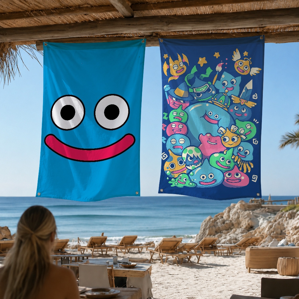 Quest Outdoor Camping - D-Dragon Quest Slime Cute Game Outdoor