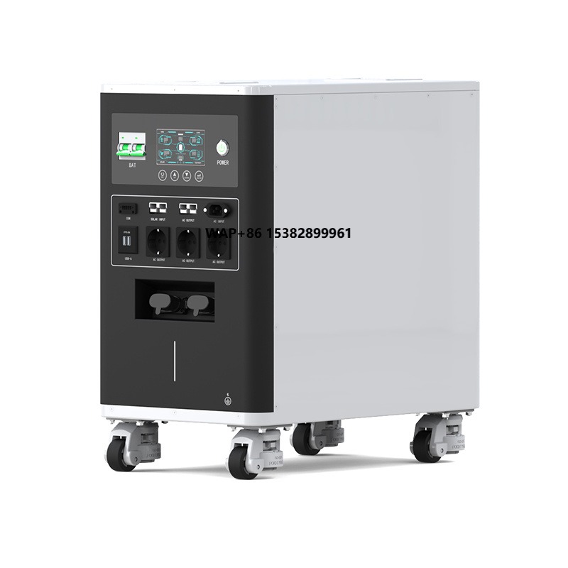 Portable Power Station - 6,6 kWh Draagbare Energieopslagstation voor Thuisgebruik,