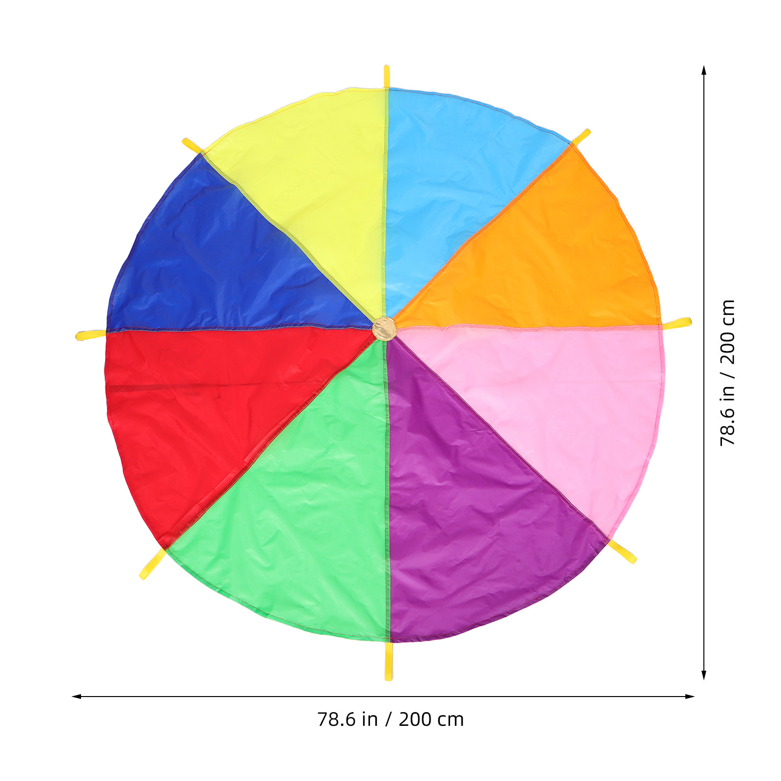 Regenboogparachute voor kinder - Outdoor Camping Games For Kids recensie en prijs