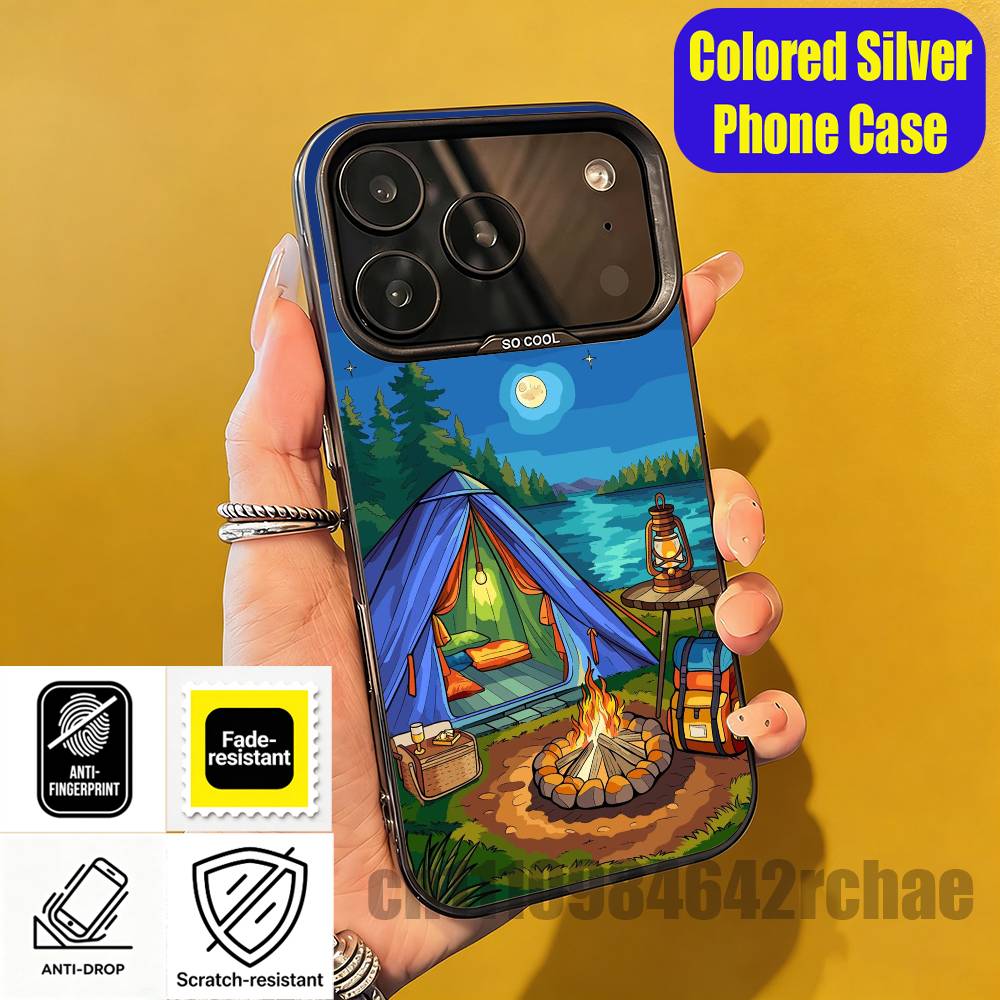 Telefoonhoesje voor buiten kam - Outdoor Camping Wallpaper recensie en prijs