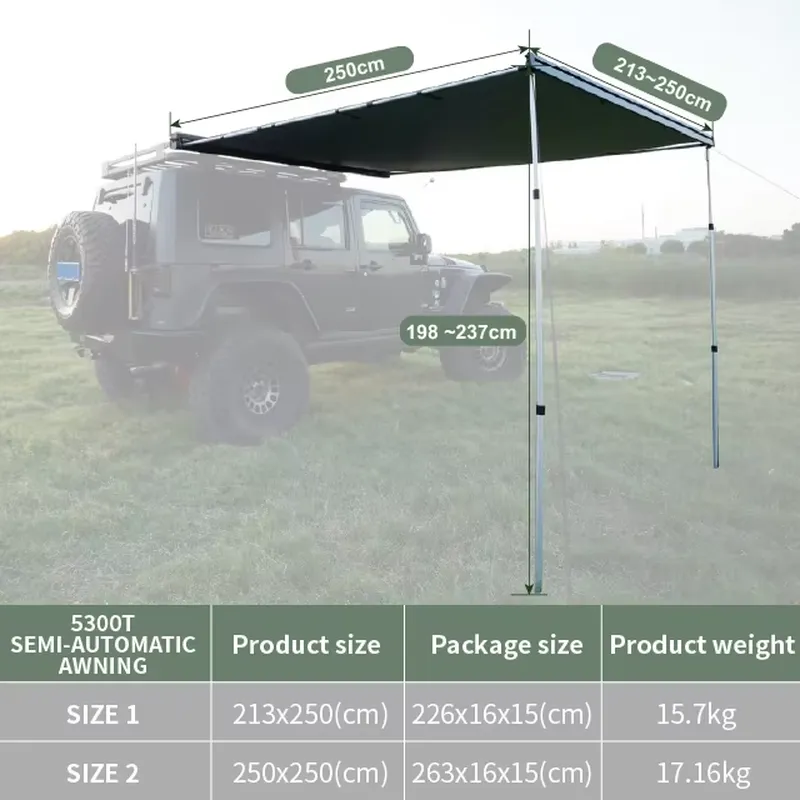 Awnlux 4x4 intrekbare offroad  - Outdoor Camping Vehicle recensie en prijs