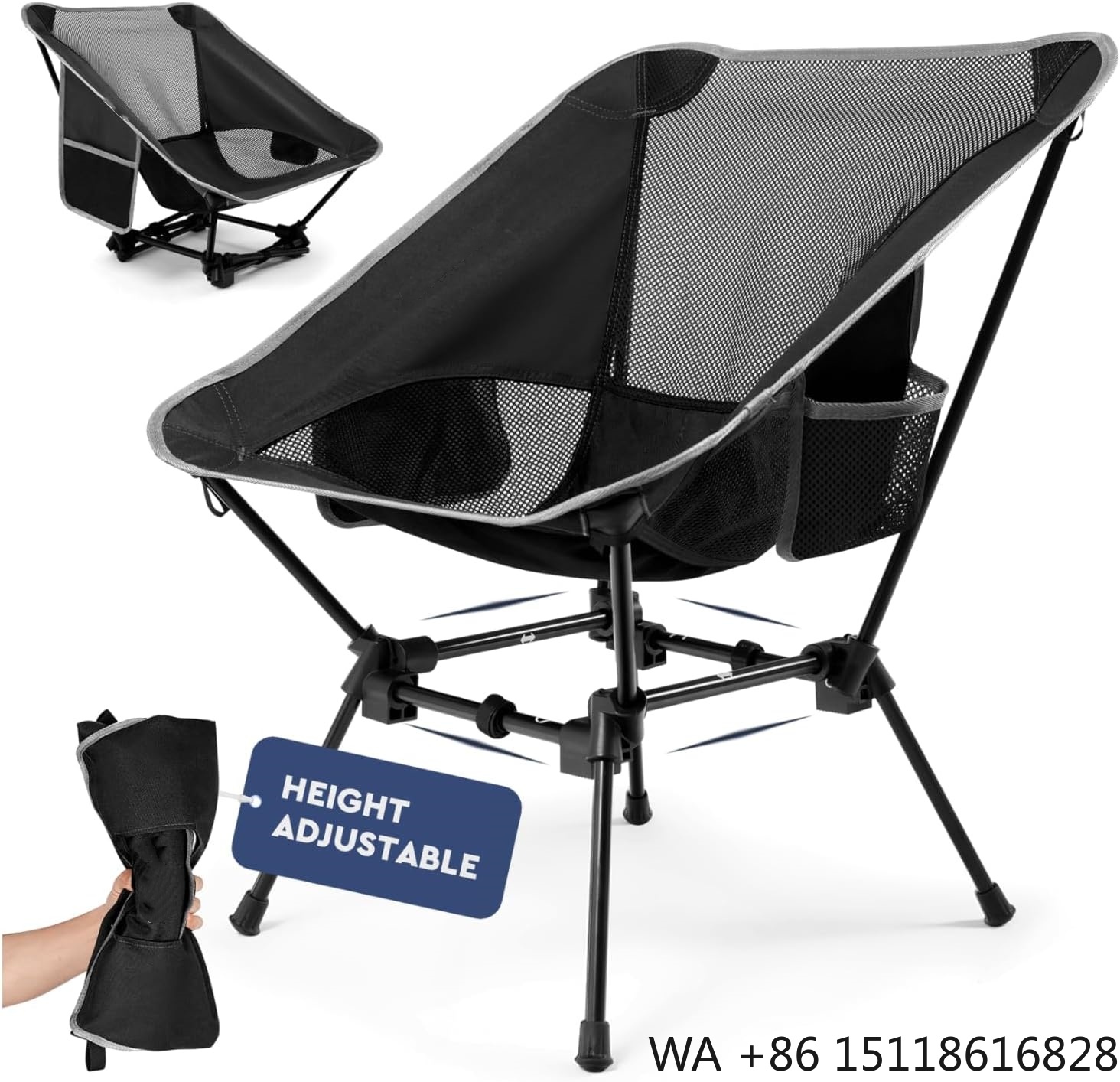Lichtgewicht campingstoel, cam - Outdoor Chair Camping recensie en prijs
