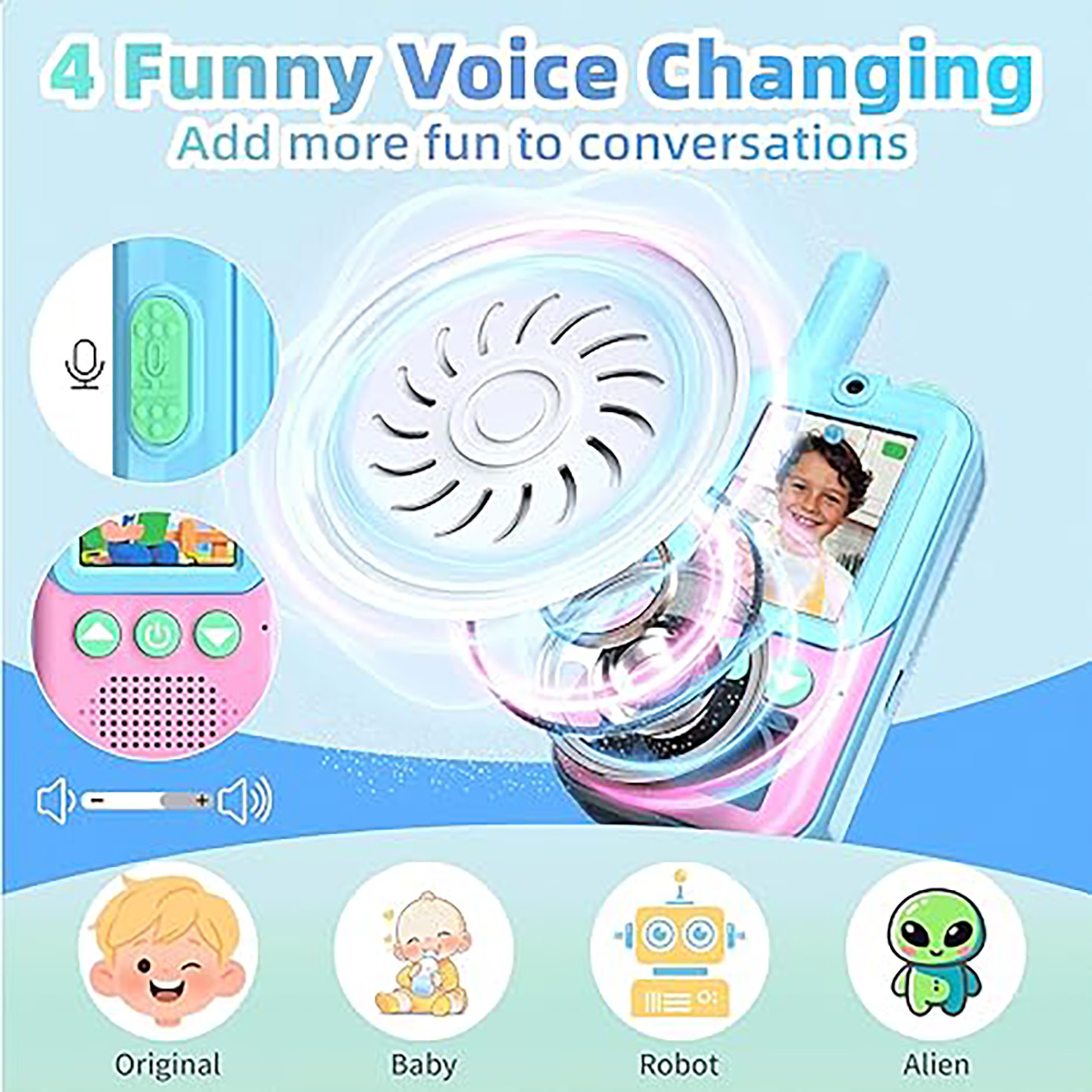 Oplaadbare video-walkie-talkie - Outdoor Camping Games For Kids recensie en prijs