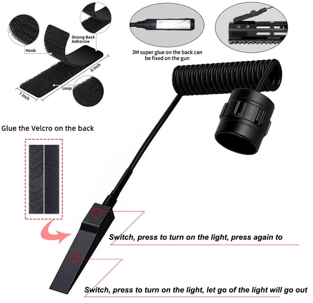 LED Tactische Jacht Zaklamp US - Outdoor Camping Glamping Share recensie en prijs