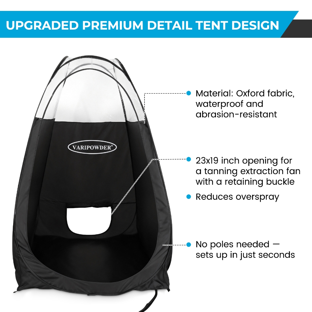 Zwarte Spray Tanning Tent, Dra - Outdoor Camping Toilet Tent recensie en prijs