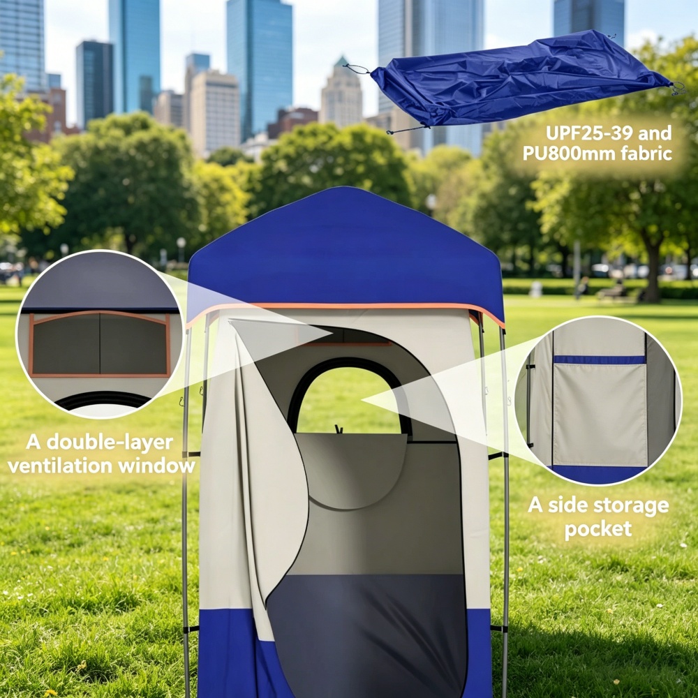 Campingdouchetent Pop-up Priva - Outdoor Camping Toilet Tent recensie en prijs