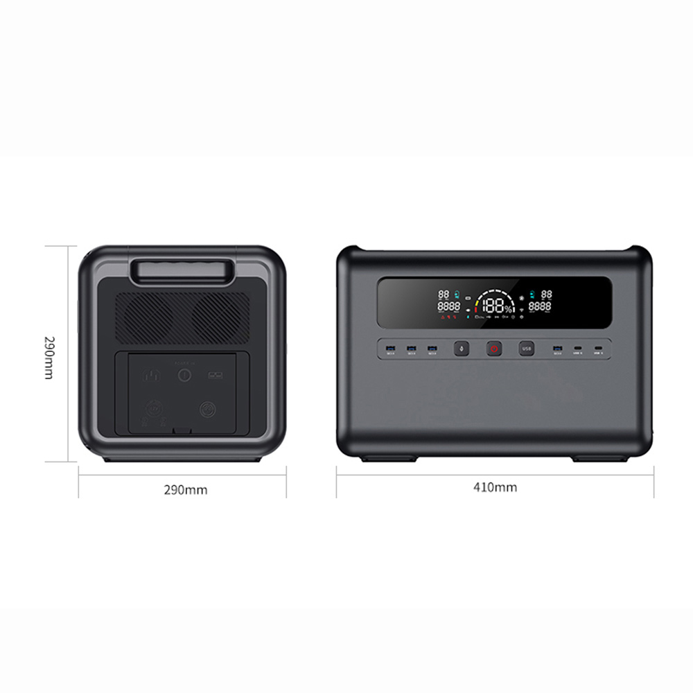 2400W Zonne-energiegenerator,  - Portable Power Station recensie en prijs