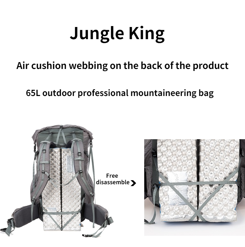 JungleKing CY1040 Waterbestend - Lightweight Backpack 65L recensie en prijs