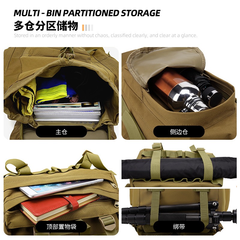 65L Grote Capaciteit Tactische - Lightweight Backpack 65L recensie en prijs