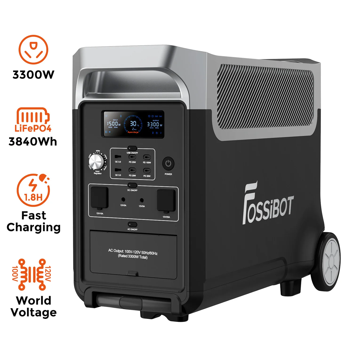 Fossibot F3600 Pro-generator m - Portable Power Station recensie en prijs