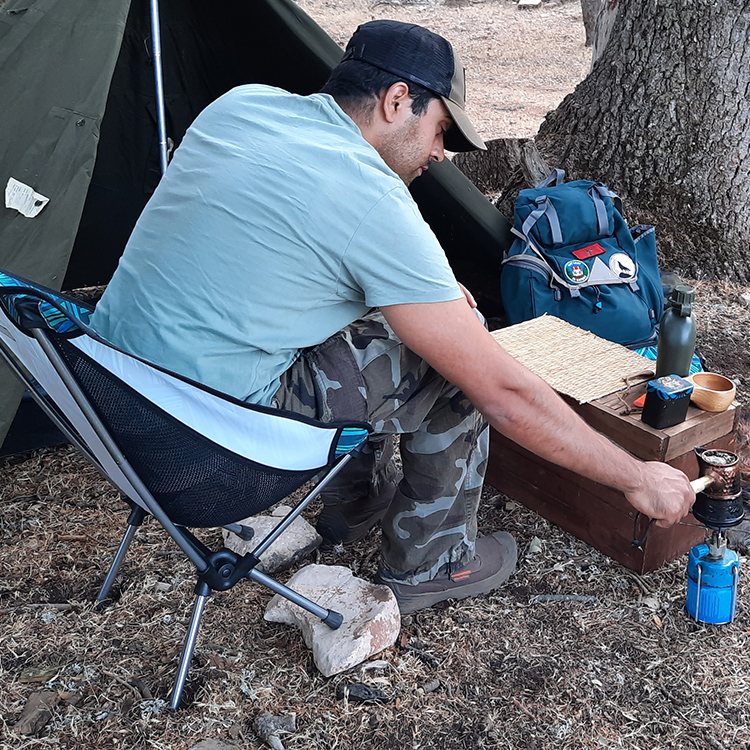 Draagbare opvouwbare campingst - Outdoor Chair Camping recensie en prijs