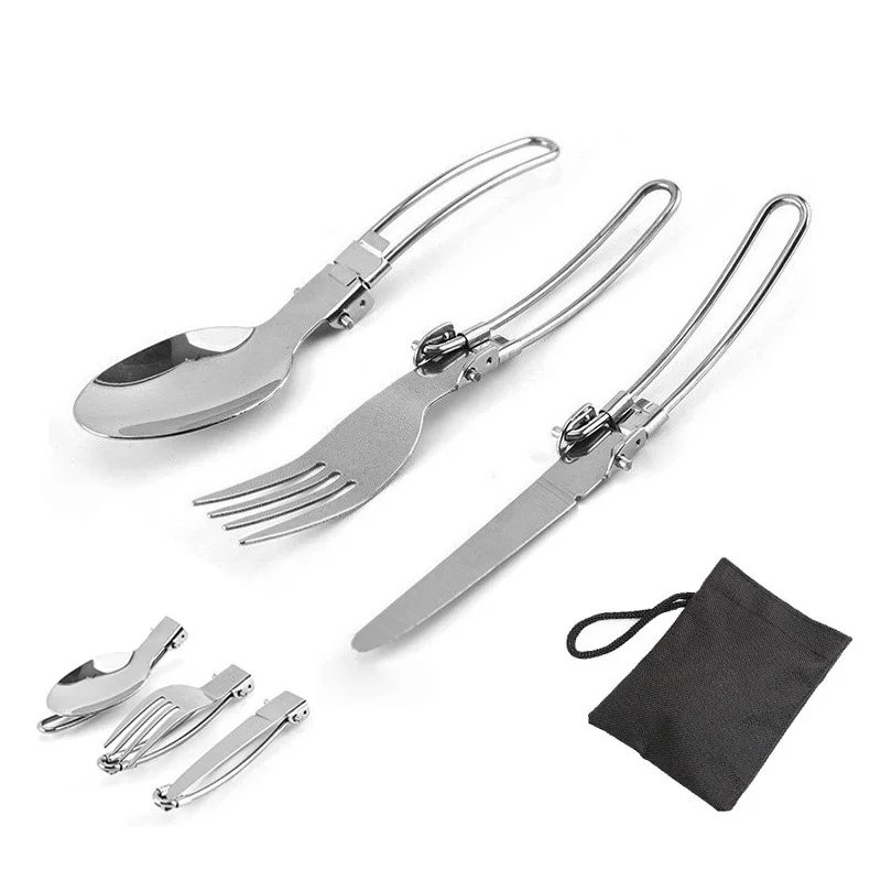 1-10PCS Opvouwbare campingvork - Outdoor Camping Glamping Share recensie en prijs