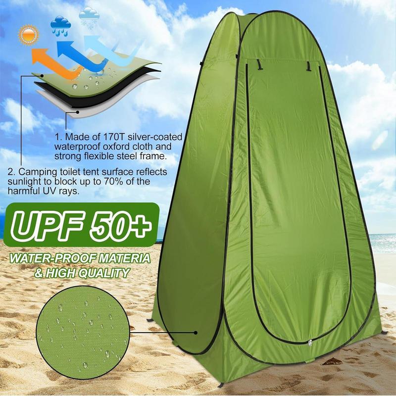 Draagbare Outdoor Camping Tent - Outdoor Camping Toilet Tent recensie en prijs