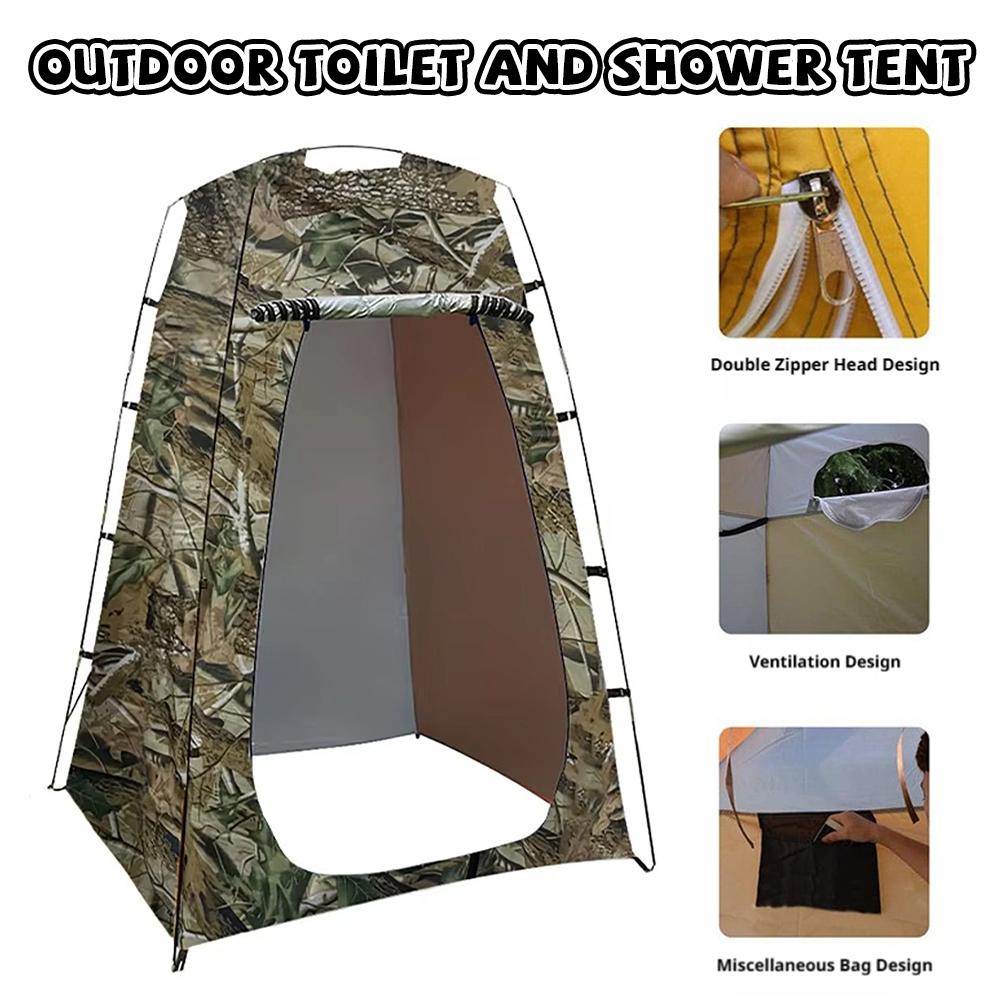 Draagbare douchetent Dubbellaa - Outdoor Camping Toilet Tent recensie en prijs