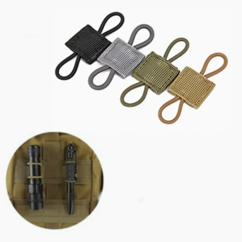 10PCS MOLLE elastische band ta - Outdoor Camping Youtube recensie en prijs