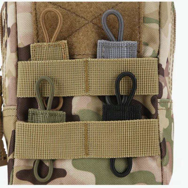 10PCS MOLLE elastische band ta - Outdoor Camping Youtube recensie en prijs