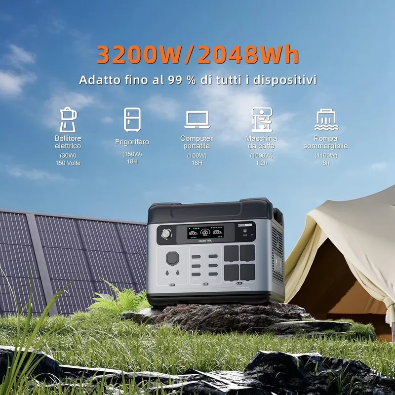 2026OUKITEL P2001 PLUS voor 20 - Portable Power Station recensie en prijs