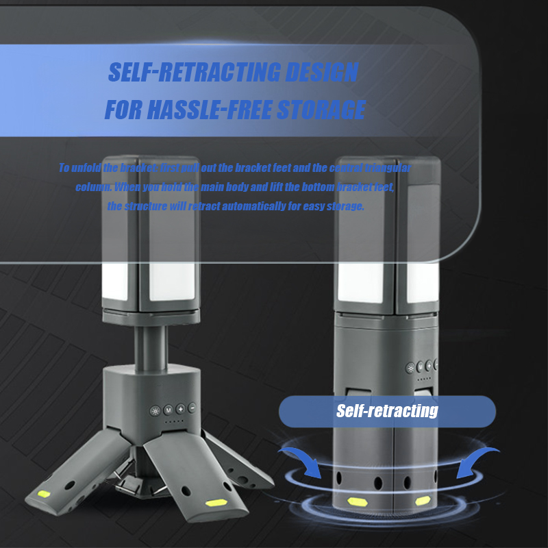 VOLODYMYR LED-kampeerlamp met  - Outdoor Camping Youtube recensie en prijs