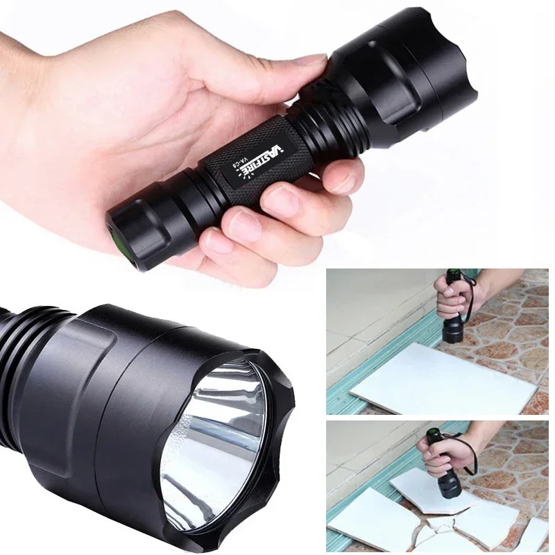 Hoge-vermogen LED UV-zaklampse - Outdoor Camping Glamping Share recensie en prijs
