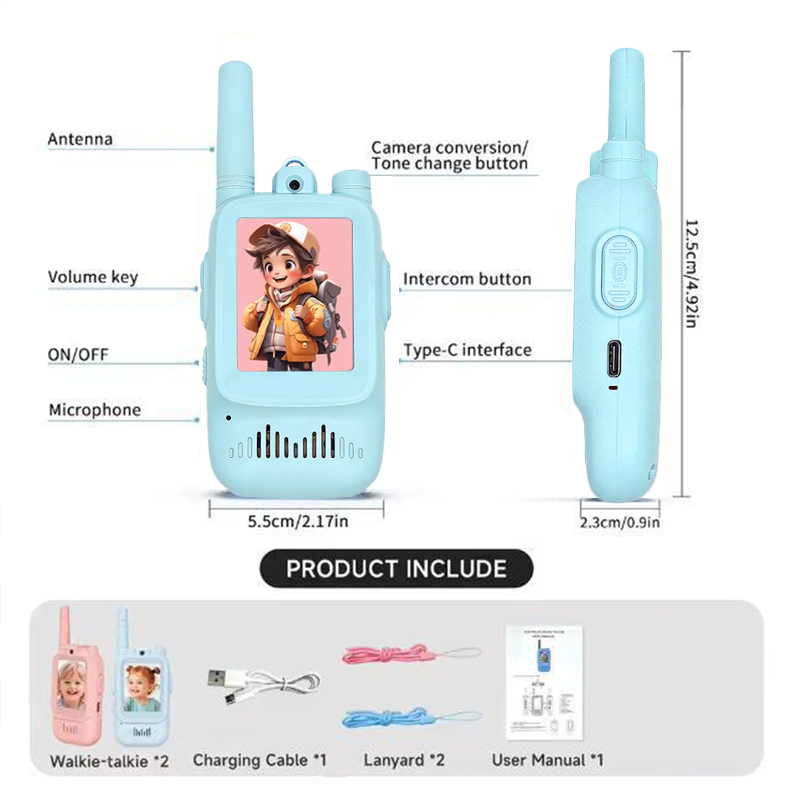 2 stuks kinder video walkie-ta - Outdoor Camping Games For Kids recensie en prijs