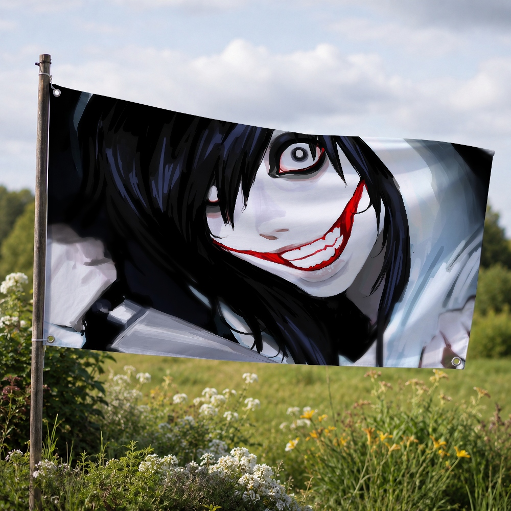 Cartoon Jeff the Killer behang - Outdoor Camping Wallpaper recensie en prijs