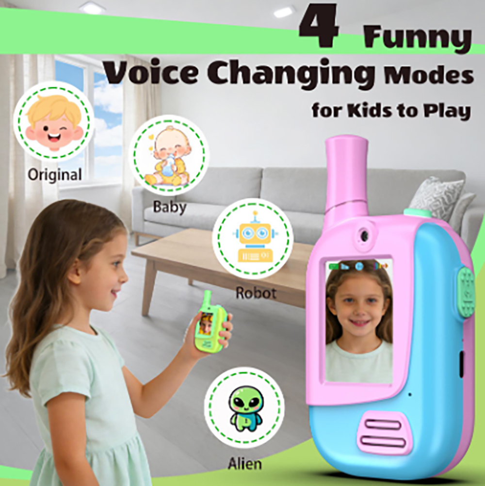 2-pack oplaadbare video-walkie - Outdoor Camping Games For Kids recensie en prijs