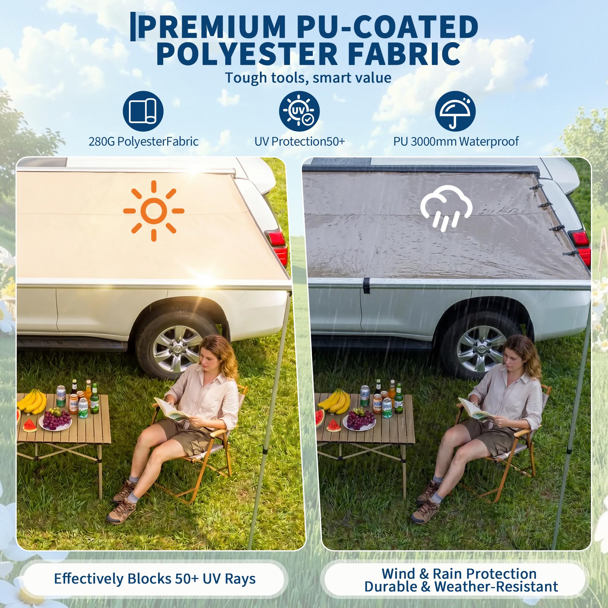 SUV Truck Van Dakdragerluifel  - Outdoor Camping Vehicle recensie en prijs