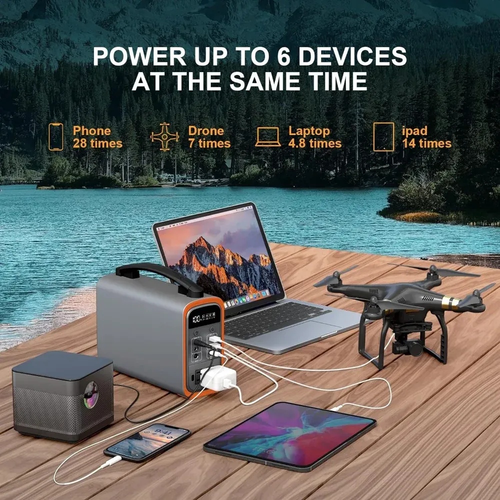 320 Wh Lifepo4 draagbare krach - Portable Power Station recensie en prijs